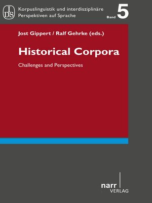 cover image of Historical Corpora